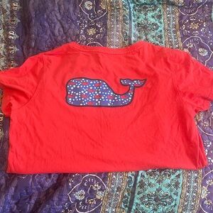 Vineyard Vines- Red, White, & Blue tee
